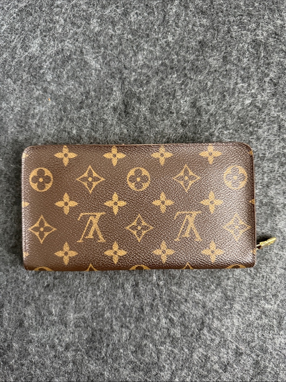 Louis Vuitton Monogram Canvas Long Zip Wallet VGUC - Picture 2 of 15